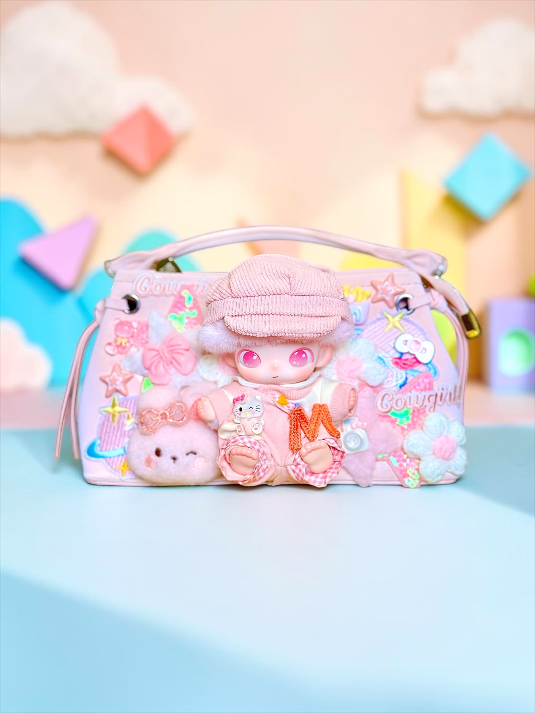 Attachment Dimoo Pink Crossbody Bag