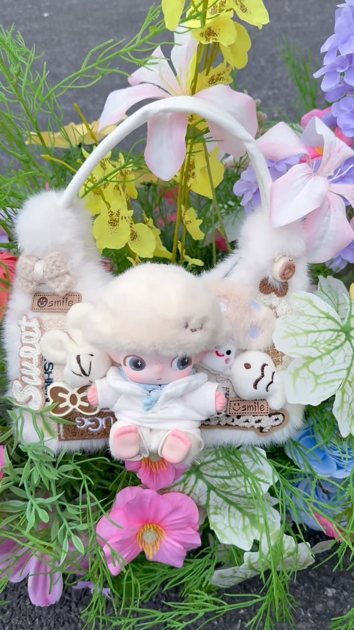 BooBoo Plush handmade bag