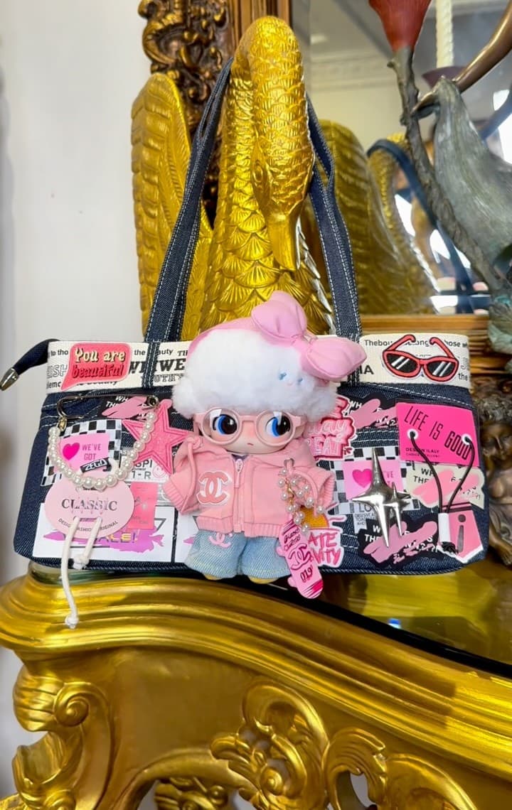 Every BooBoo Plush bag is handmade, making each piece unique.